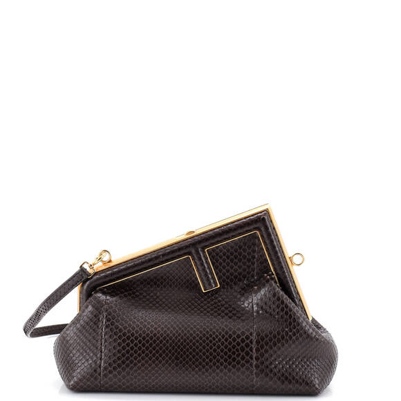 Fendi Handbags - Fendi Small First Bag Python
